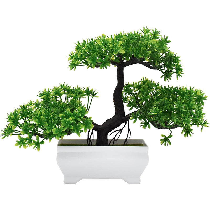 Bonsái Artificial, planta fals - Home Office Layout reseña y precio